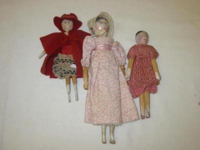 victorian peg dolls